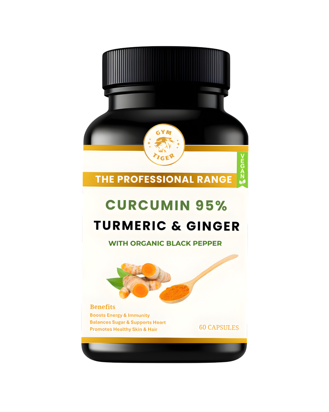 Curcumin 95% with Turmeric 50 MG - 60 Capsules