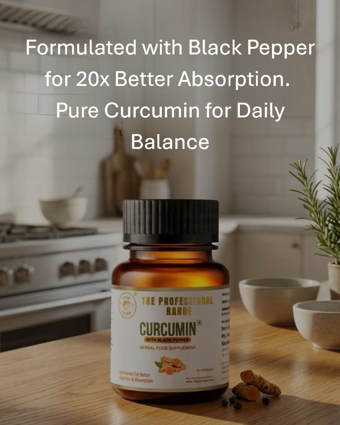 Curcumin with Black Pepper