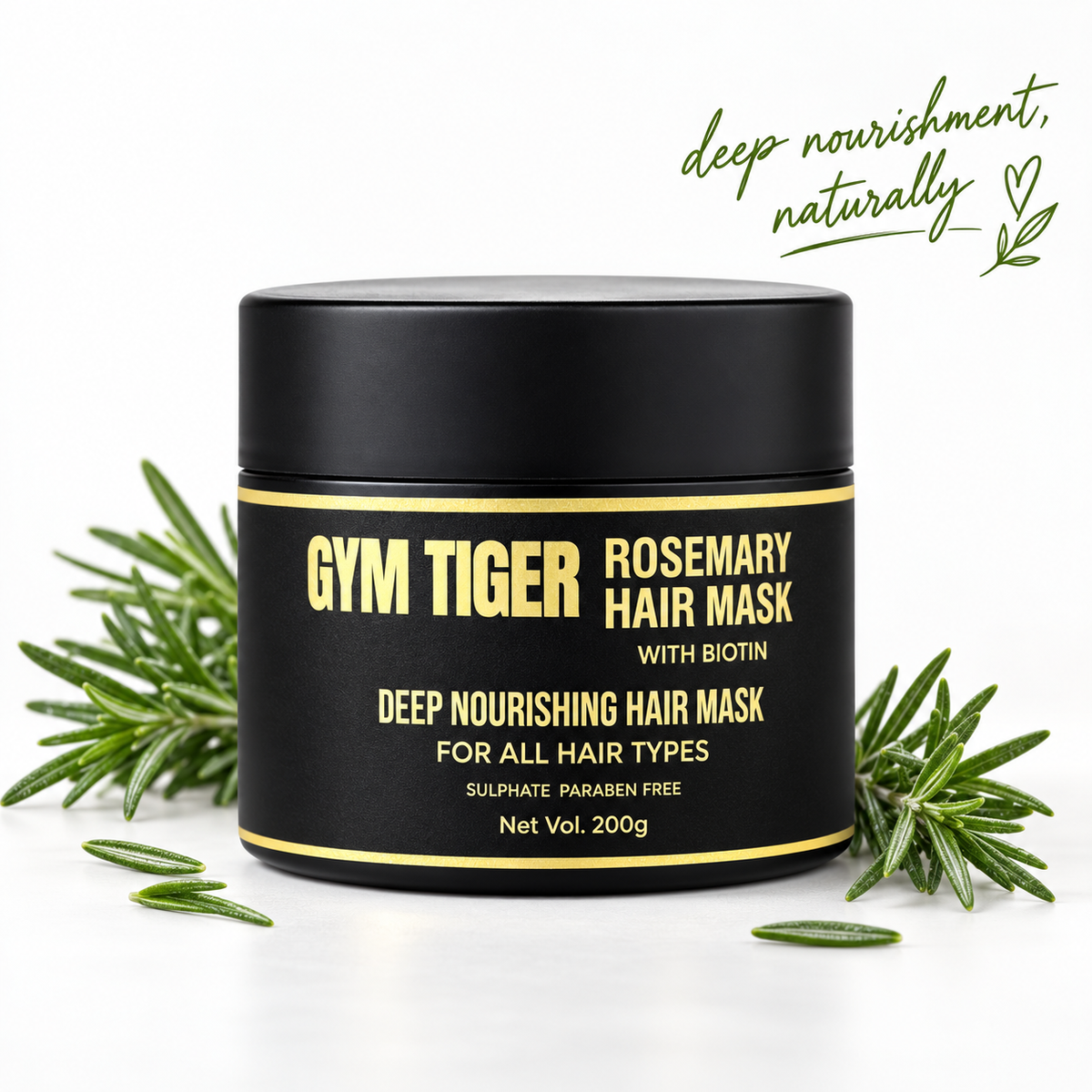 Rosemary & Biotin Hair Mask | Deep Conditioning | 200g