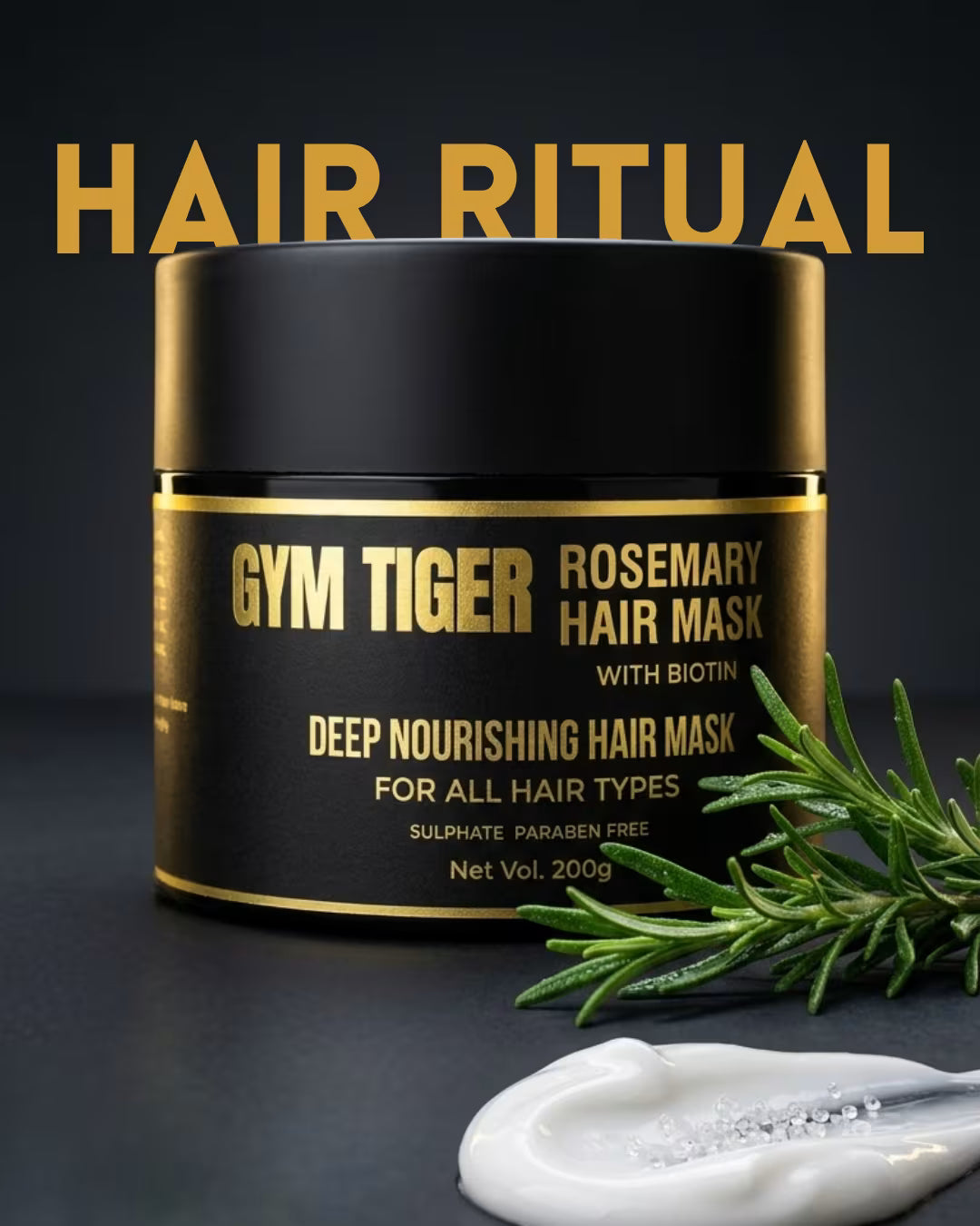 Rosemary Hair Mask with Biotin