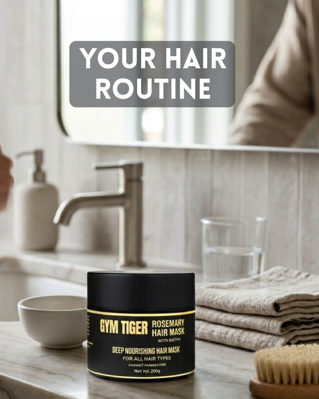Rosemary Hair Mask with Biotin 