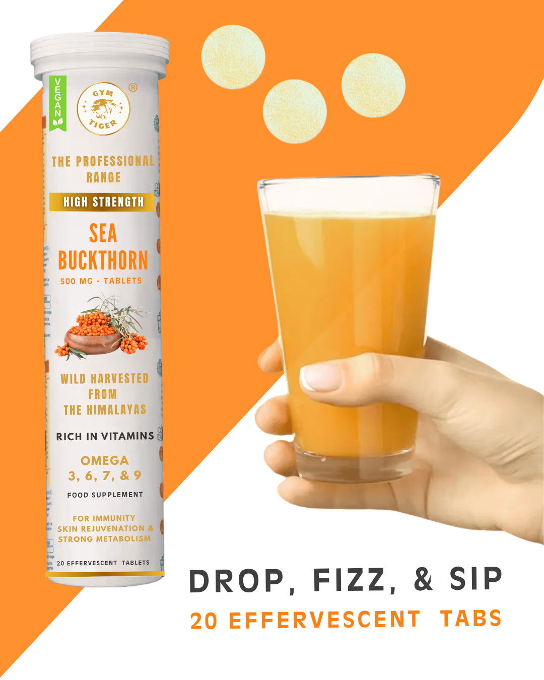 Sea Buckthorn Effervescent Tablets