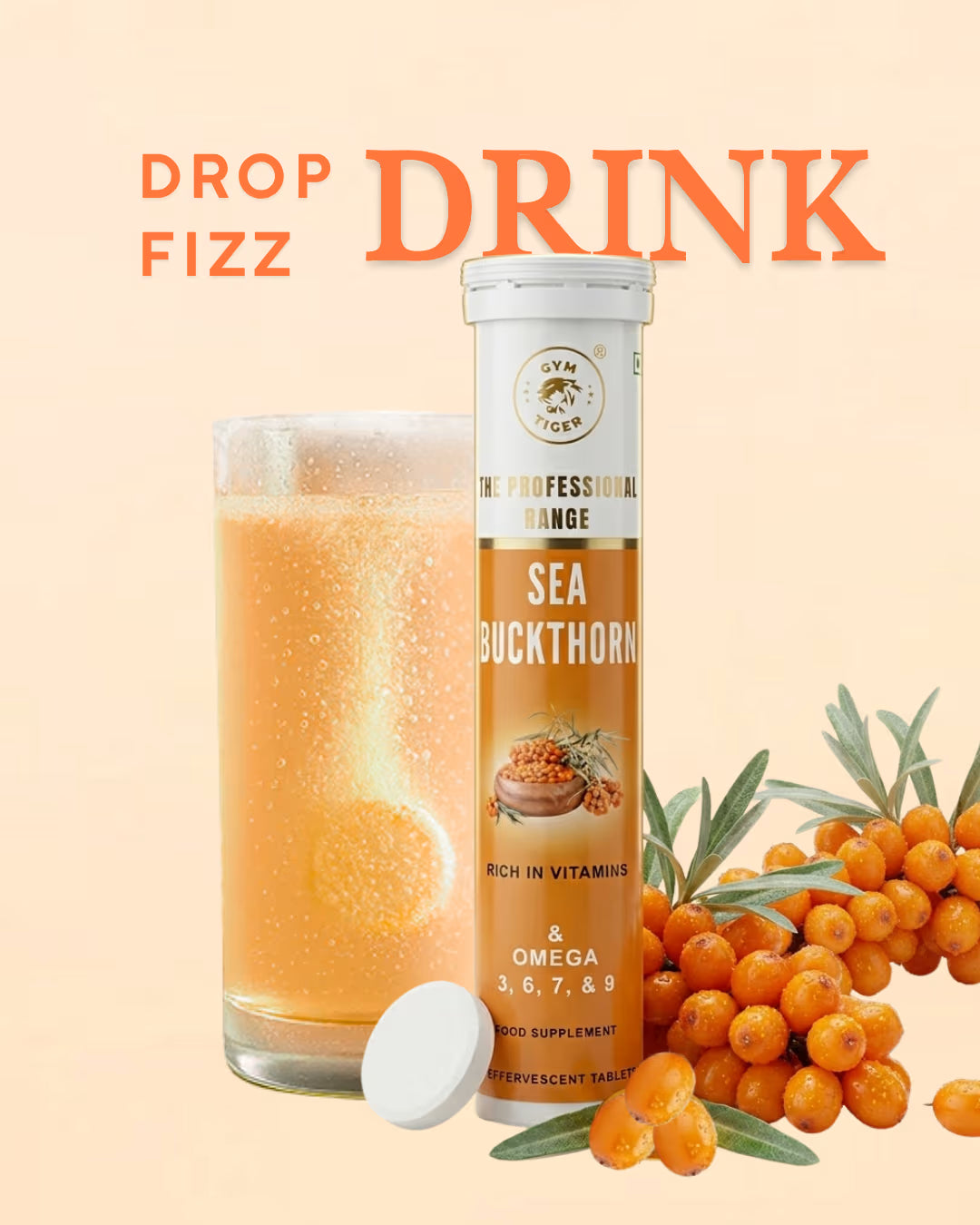 Sea Buckthorn Effervescent Tablets