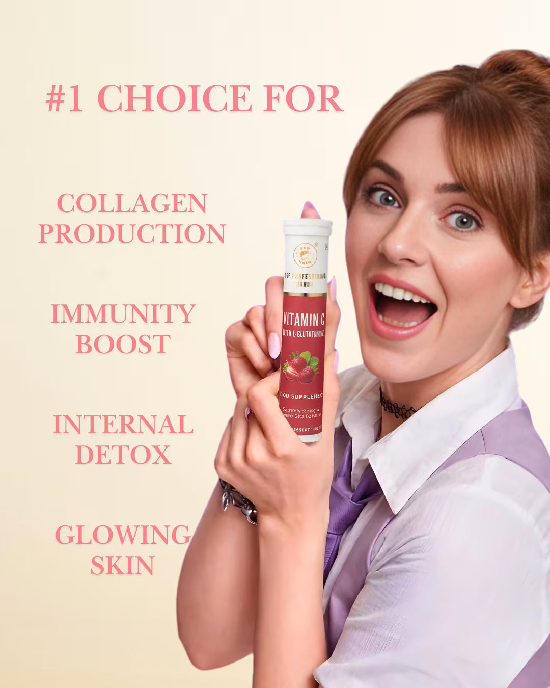 Vitamin C with L-Glutathione