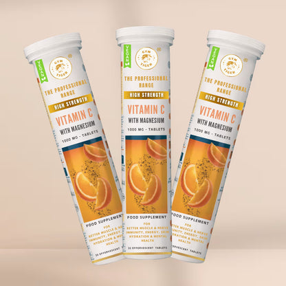 Vitamin C with Magnesium Effervescent 1000 mg - 20 Tabs