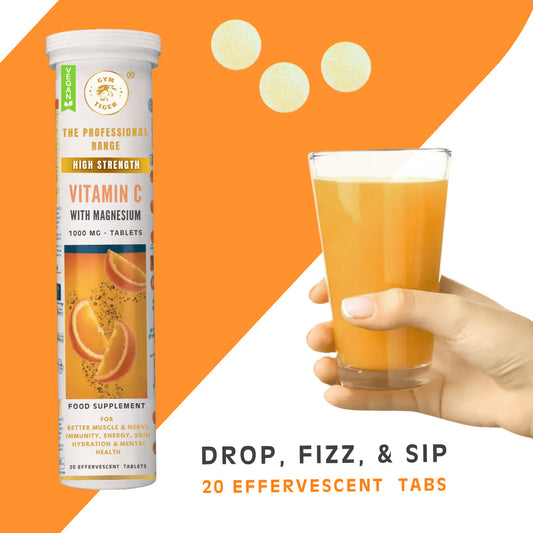 Vitamin C with Magnesium Effervescent 1000 mg - 20 Tabs