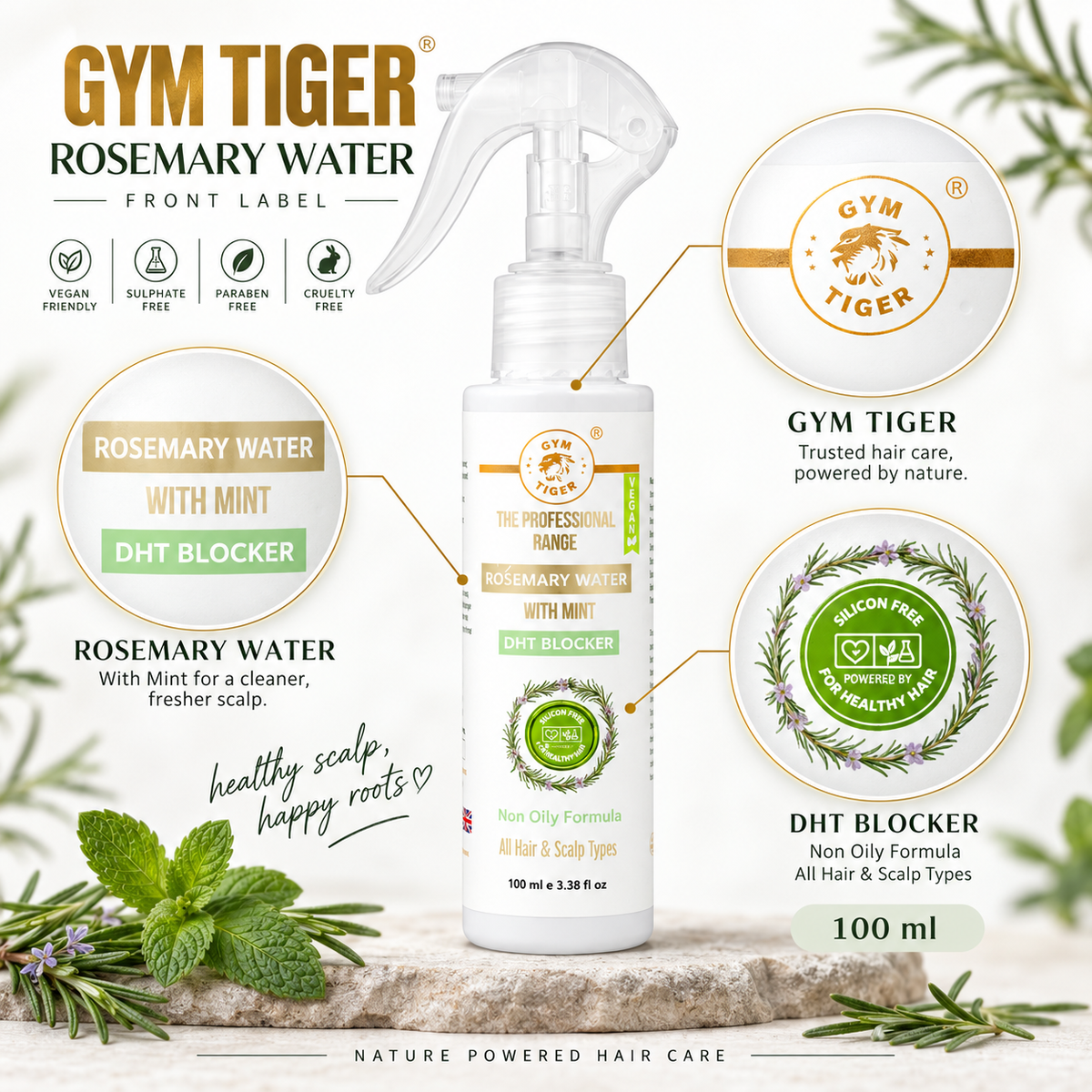 Rosemary Hair Care Duo | Mist + Biotin Hair Mask